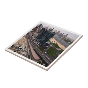 zAE015 SCHARDSCHA, SKYLINE, VAE, Fliese