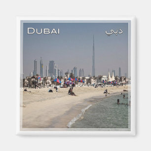 zAE048 DUBAI, Strand in Jumeira, Naher Osten, Magnet
