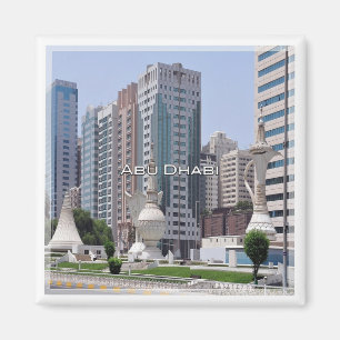 zAE055 ABU DHABI City Centre, VAE, Kühlschrank Magnet