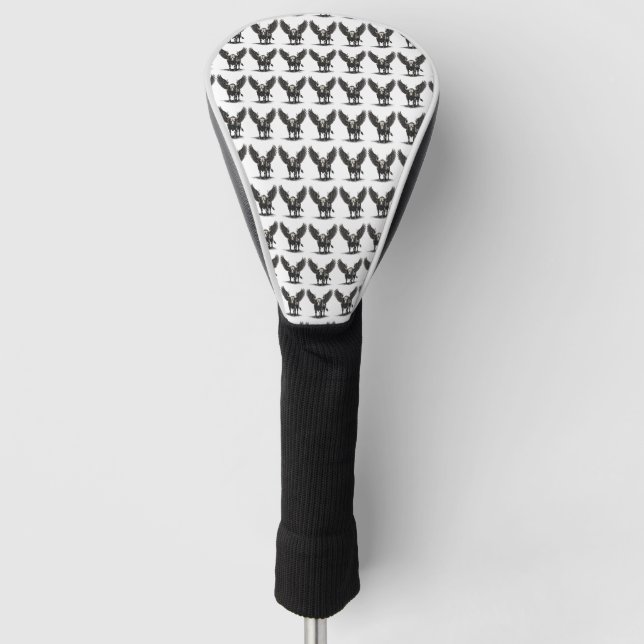 Zagan Unleashed Golf Headcover (Vorderseite)