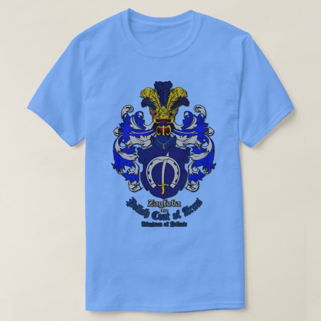 Zagloba Polnisches Wappen T-Shirt (Design vorne)