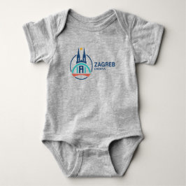 Zagreb Croatia Europe Baby Strampler