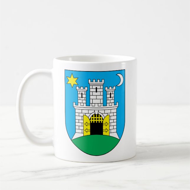 Zagreb, Kroatien Kaffeetasse (Links)