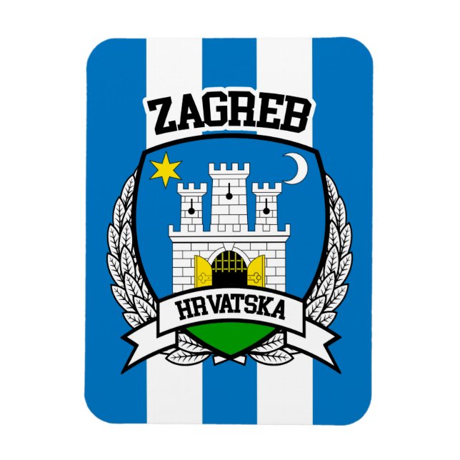 Zagreb Magnet (Vertikal)