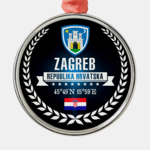 Zagreb Ornament Aus Metall