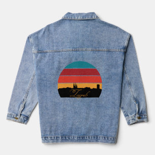 Zagreb, Silhouette Jeansjacke
