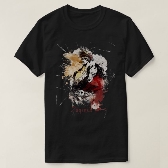 Zagreus - Hades-Malerei T-Shirt (Design vorne)