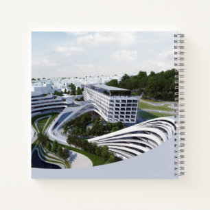 Zaha Hadid Kunst- und Kulturzentrum Notizbuch