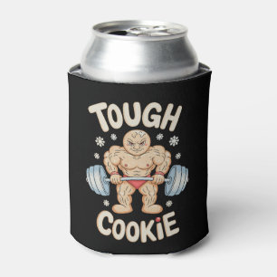 Zäher Cookie-Gym-Workout-Gingerbread-Weihnachten Dosenkühler