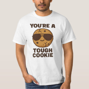 Zäher Keks Lustiger Wortwitz Cartoon T-Shirt