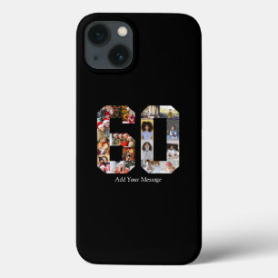 Zahl 60 FotoCollage Case-Mate iPhone Hülle
