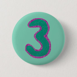 Zahl Dreiknopf Button