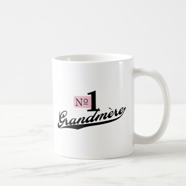 Zahl eine Grandmere Kaffeetasse (Rechts)