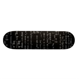 Zahl-mathematische Skateboard-Plattform Skateboard