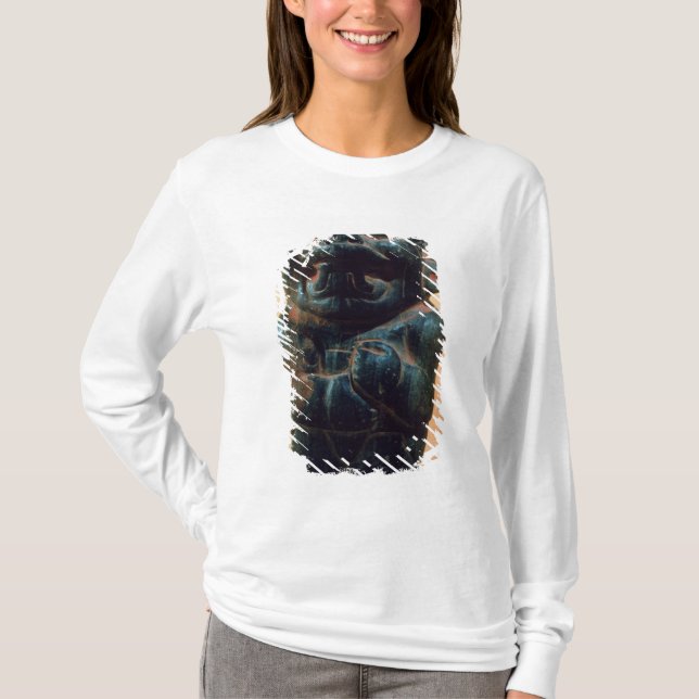 Zahl mit dem Kopf von Jaguar T-Shirt (Vorderseite)