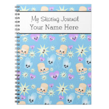 Zahl Skate-Notizbuch-Zeitschrift