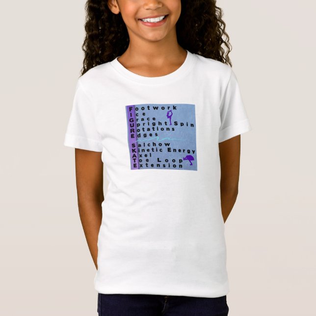Zahl Skateacrostic-T - Shirt (Vorderseite)