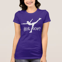 Zahl Skaten-weißer Text mit Skater - got Eis T-Shirt