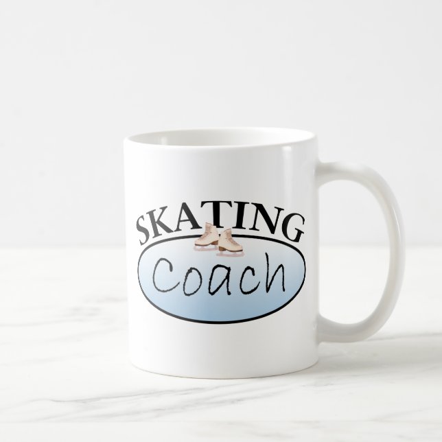 Zahl Skaten-Zug Kaffeetasse (Rechts)