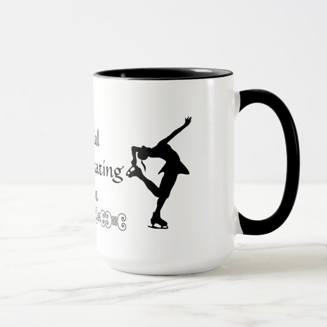 Zahl Skater-Tasse - MAMA Tasse (Rechts)