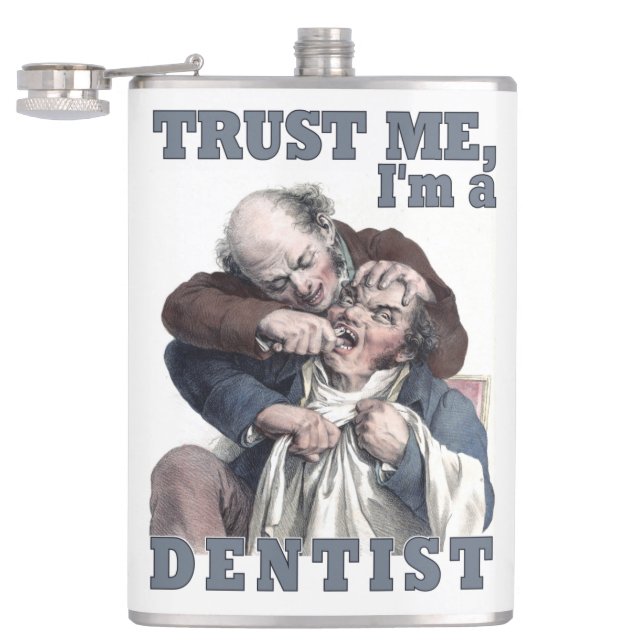 ZAHL-Spaß Flachmann (Geöffnet)