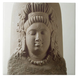 Zahl von Ekamukha Siva-Linga vom Tempel an K Fliese