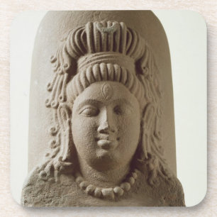 Zahl von Ekamukha Siva-Linga vom Tempel an K Untersetzer