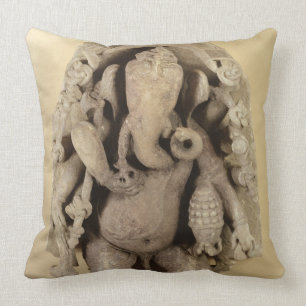 Zahl von Ganapati, Chandella Dynastie (Sandstein) Kissen