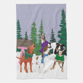 Zahlchor Geschirrtuch