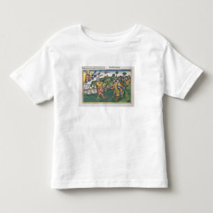 Zahlen 1 1-20 vorbereitend für die Reise von Moun Kleinkind T-shirt