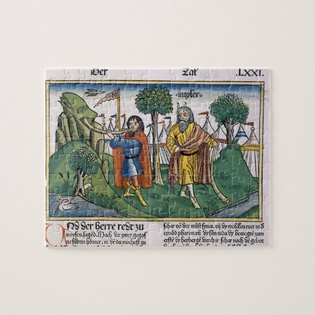 Zahlen 2 die Lageraufgaben der Israelite, (Horizontal)