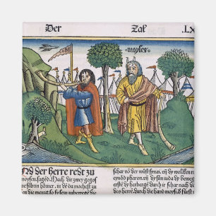Zahlen 2 die Lageraufgaben der Israelite, Magnet