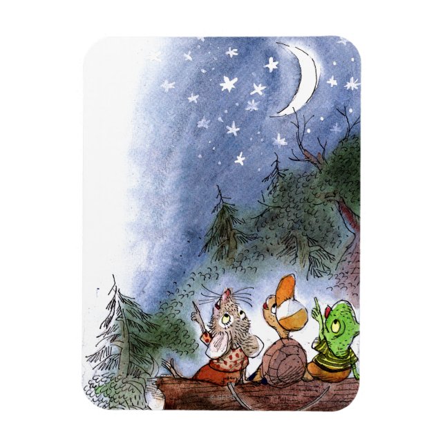 Zählen der Sterne Magnet (Vertikal)