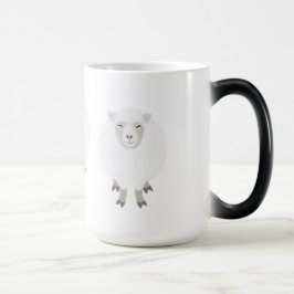 Zählen der Tasse von Schafen