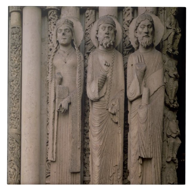 Zahlen des alten Testaments, von den Fliese (Vorderseite)