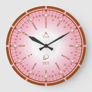 Zahlen Große Wanduhr