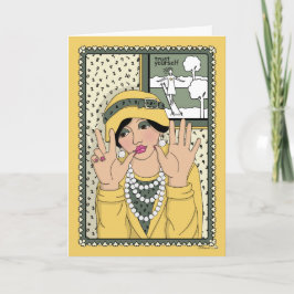 Zählen Sie auf Ihre selbst_C_Grußkarte Karte