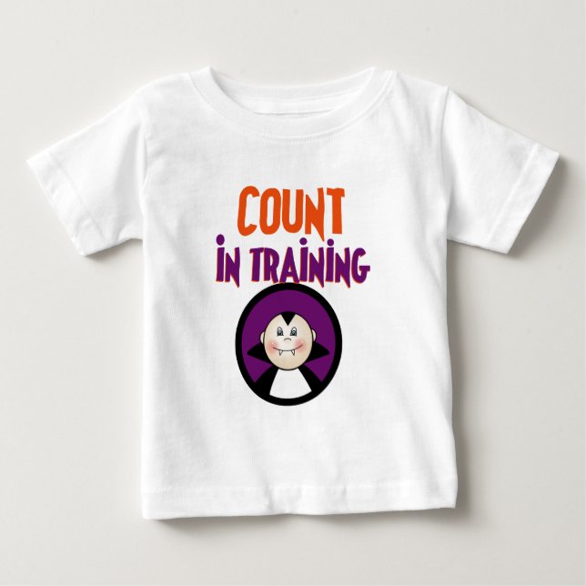 Zählen Sie bei Schulungstests und Geschenken Baby T-shirt (Vorderseite)