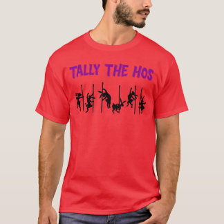 Zählen Sie die Hos lustige Feldrial- und Lockjagd- T-Shirt