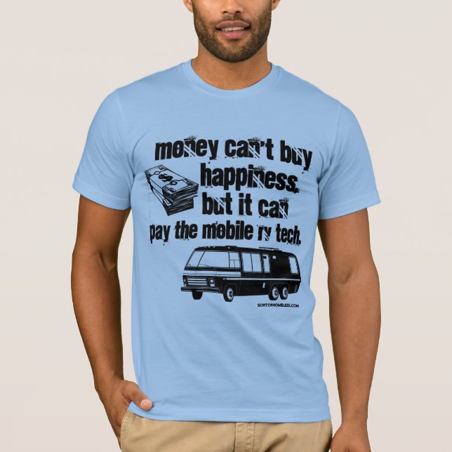 Zahlen Sie die RV-Technologie T-Shirt (Vorderseite)