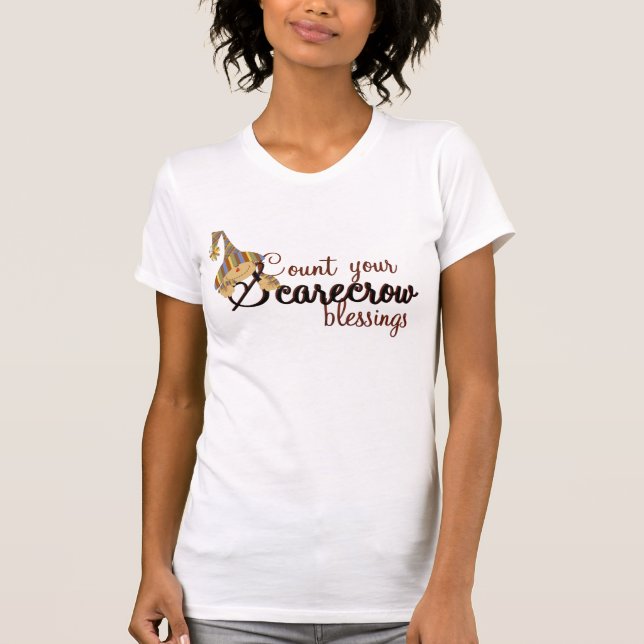 Zählen Sie Ihren Scarecrow-T - Shirt (Vorderseite)