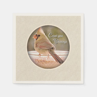 Zählen Sie Ihren Segen - Papier Napkins Serviette