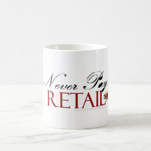 Zahlen Sie nie im Kleinen - Kaffee-Tasse Kaffeetasse
