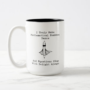 Zahlen zum Tanzen bringen: Gleichungen singen mit Zweifarbige Tasse
