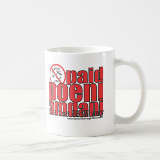 Zahlendes poeni amdani! kaffeetasse