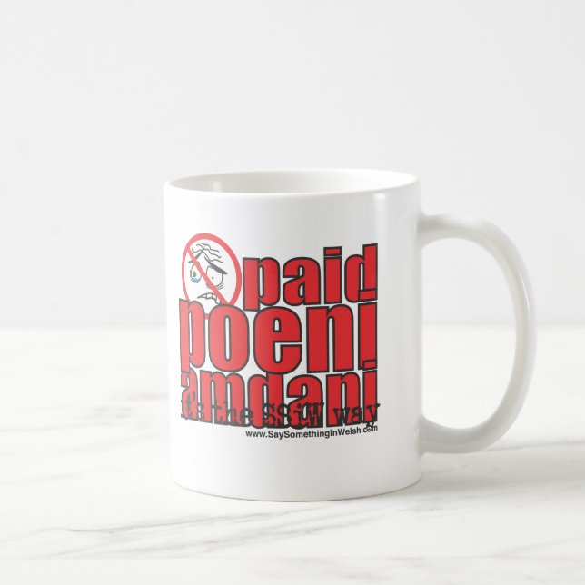 Zahlendes poeni amdani! kaffeetasse (Rechts)