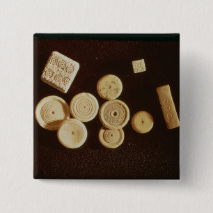 Zähler und Würfel, Gallo-Römisch Button