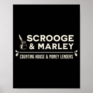 Zählhaus Scrooge und Marley Ens Poster