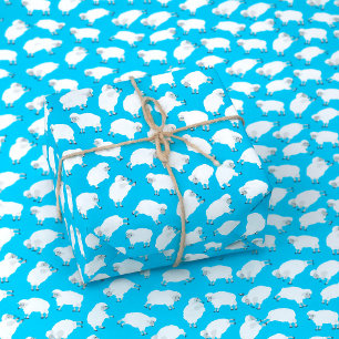 Zählschaf Geschenkpapier