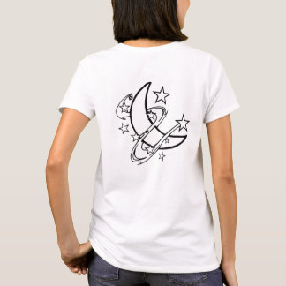 Zählstars unter dem Mondlicht T-Shirt